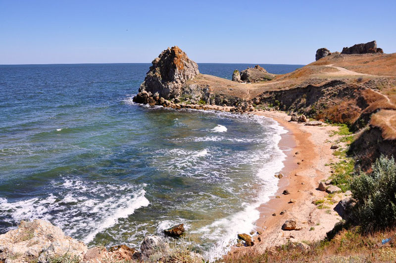 Самая северная точка Крыма