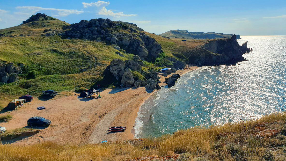 Генеральские пляжи Крым: фото и описание