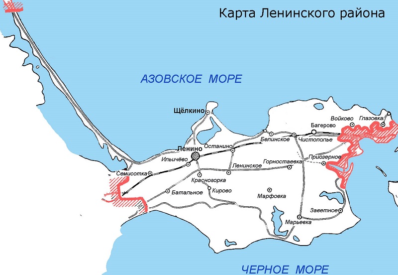 Как доехать в Курортное в Керчи
